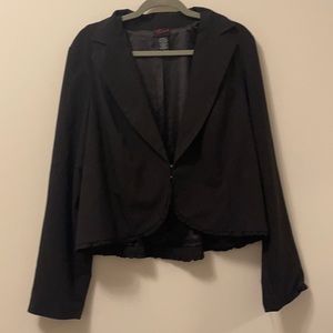 Torrid Ruffle Trim Blazer